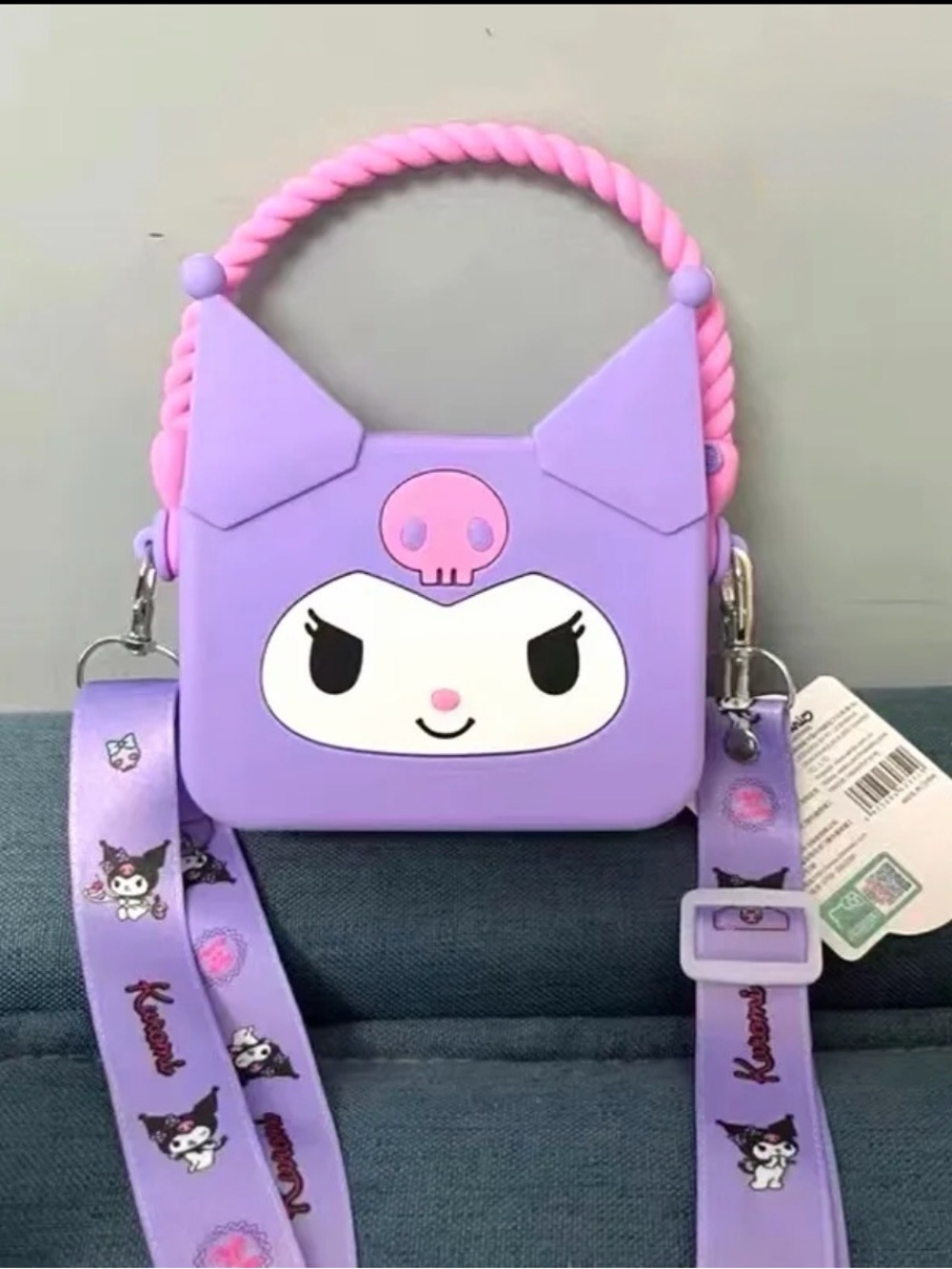 Kuromi Mini Crossbody Bag *FREE GIFT included*